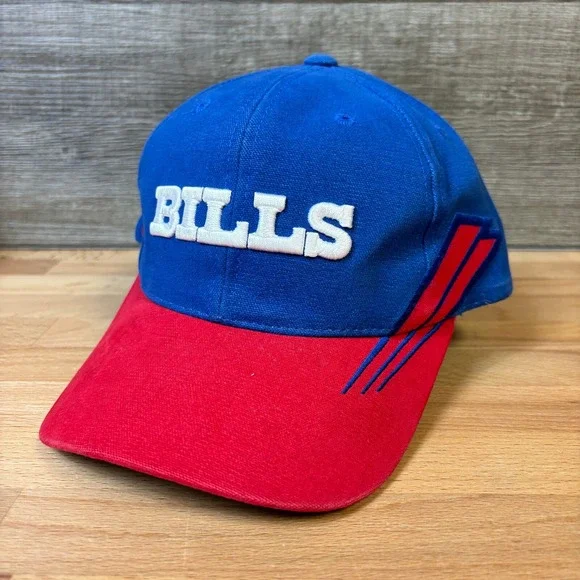 Vintage Buffalo Bills Hat Strap Back Blue NFL Football SPL 28 Sports Specialties