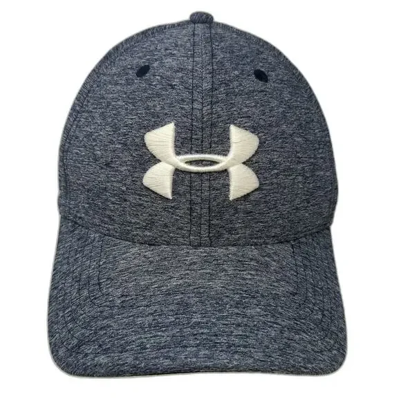 Under Armour Baseball Cap Blue XL Fitted Embroidered Logo Performance Hat
