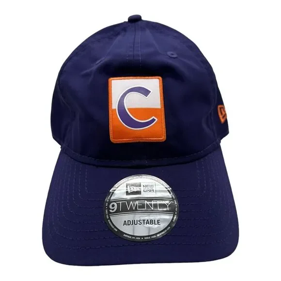 New Era 9Twenty Clemson Tigers Purple Strapback Adjustable Hat‎ Cap NWT