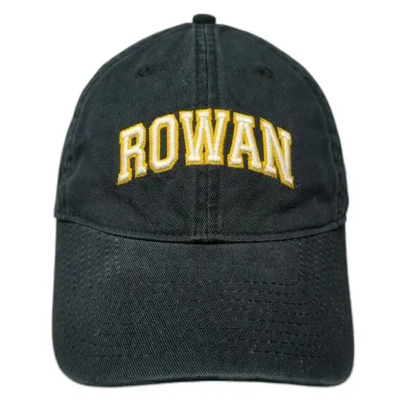Legacy Baseball Cap Black One Size Rowan University Embroidered Adjustable Hat