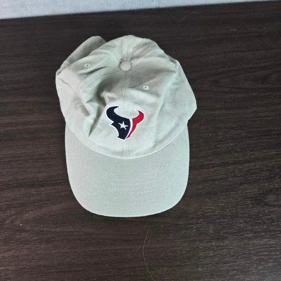 Houston‎ Texans NFL Hat Khaki Tan Cotton Adjustable Dad Cap Baseball Football