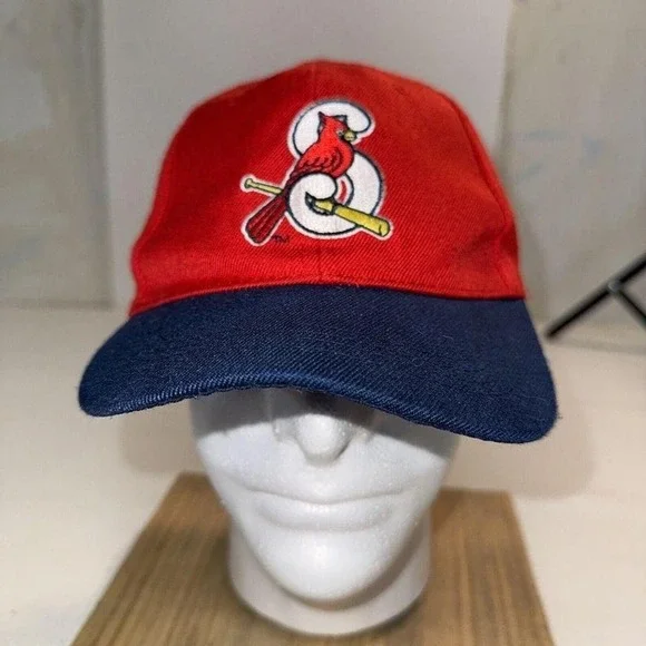 Springfield Cardinals Hat Baseball‎ Cap Adjustable Strap MiLB Red Blue St Louis