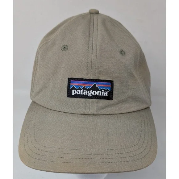 DISTRESSED FADED Patagonia P-6 Label Trad Cap Cotton Canvas Gray SUNFADED‎
