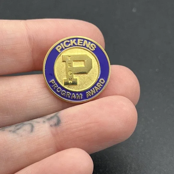 Pickens Tech Program Award Lapel Hat Pin‎