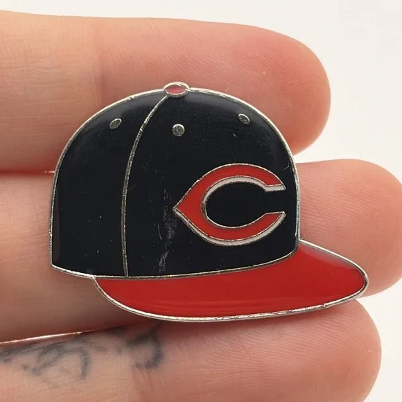Cincinnati Reds Logo‎ MLB Baseball Team SnapBack Cap Hat Lapel Hat Pin