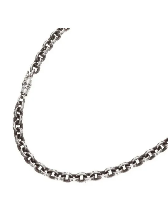 Chrome Hearts Paper Chain 24 Silver Necklace