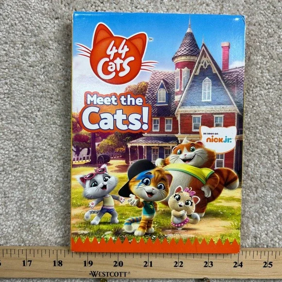 44 Cats Meet the Cats! DVD 2021 8 Paw-Some Tales‎ Nick Jr. Iginio Straffi