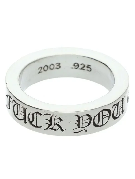 Chrome Hearts Spacer Silver Ring