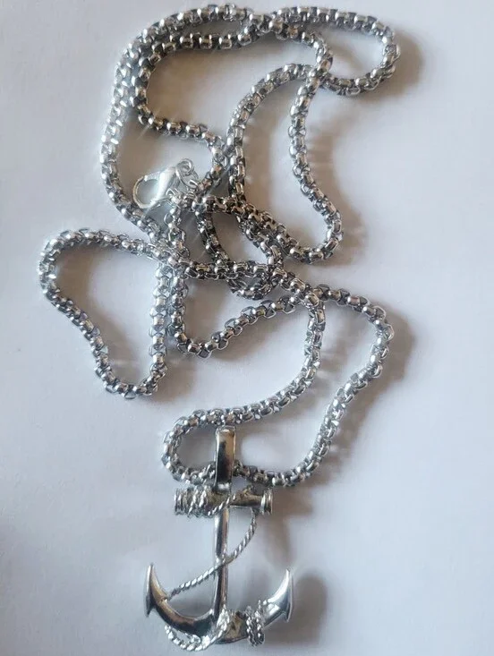 Anchor Pendant Necklace