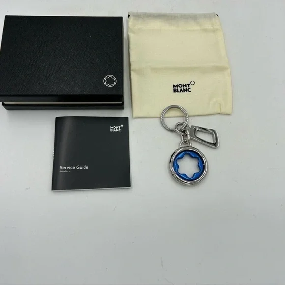 Mont blanc Meisterstruck spinning, emblem key fob