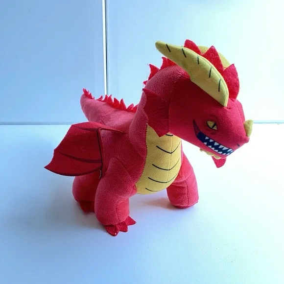 Dungeons & Dragons Red Dragon Magical Game Plush Stuffed‎ Animal Doll Toy