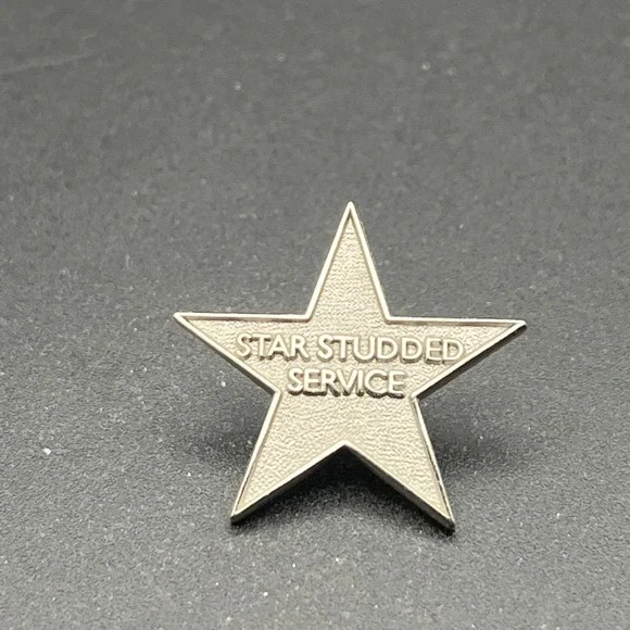 Star Studded Service‎ Lapel Hat Pin