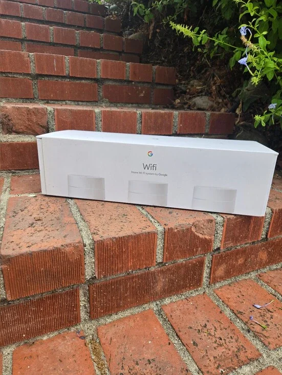 Google Home Wifi System Mesh Router - White (New Open Box)