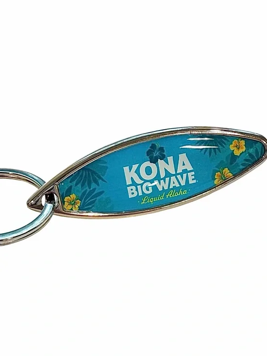 Kona Big Wave keychain bottle opener. NEW