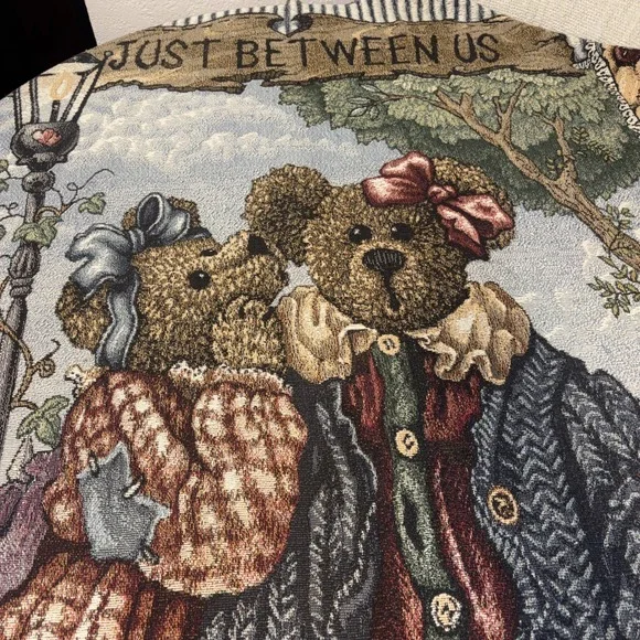 Boyds Bears & Friends The Secret Wall Tapestry 