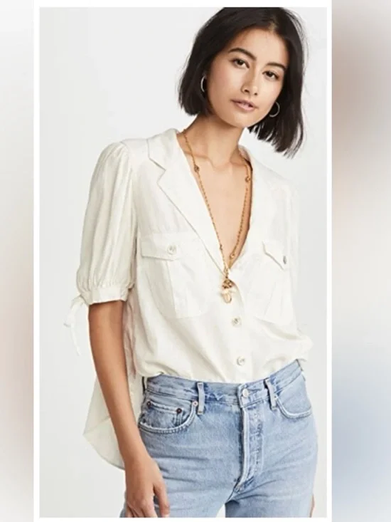 Free People Safari Babe top