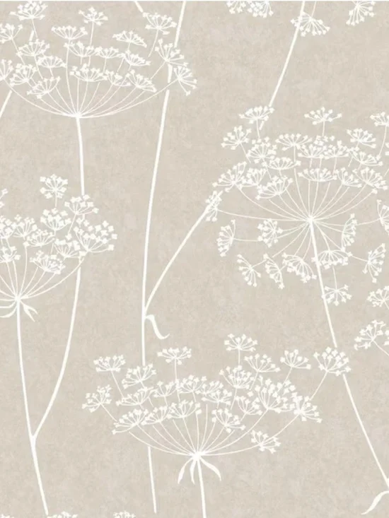 New! 2 Rolls Graham & Brown Aura Taupe Wallpaper