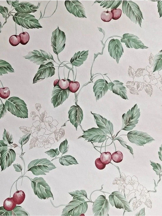 Ashton Cherry Blossom Pre-Pasted Wallpaper 1 Bolt 20”x33” Cottagecore Farmhouse