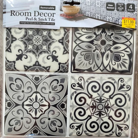 🆕16 Peel & Stick Tile Squares