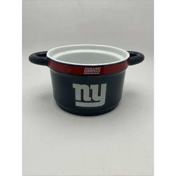 NY Giants NFL Chowder, Chili, French Onion Soup Mug/Bowl - No Lid, Boelter Brand