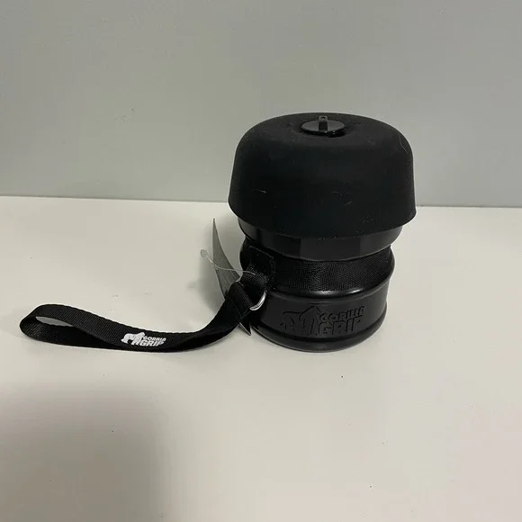 Gorilla Grip‎ Pet Black Water Bottle Small Hiking Walks