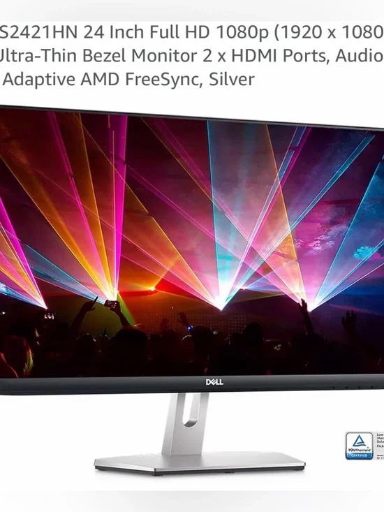 Dell S2421HN 24 Inch Full HD 1080p (1920 x 1080) 75Hz IPS (NIB)