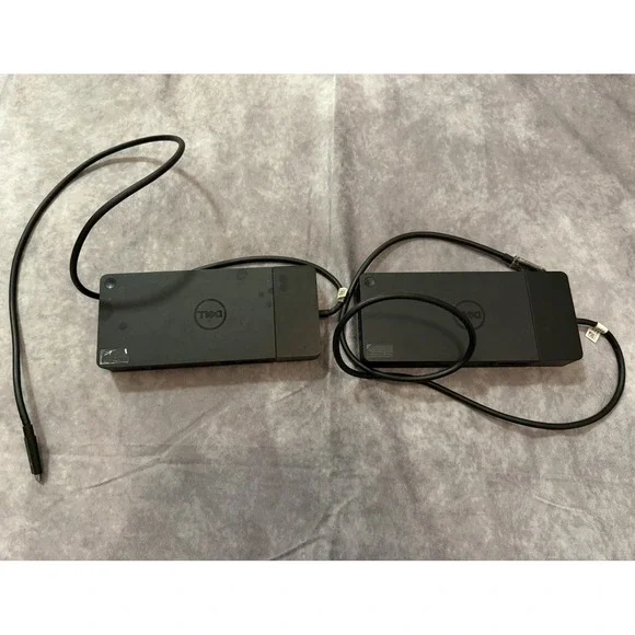 Dell D6000 USB-C Docking Station DisplayPort HDMI USB 3.0 RJ-45 Black