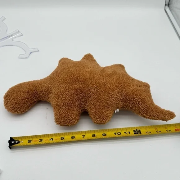 Dino Nugget Pillow, 18 inch Soft Dinosaur Chicken Nuggets Pillow