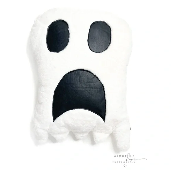 Boo's And Snoozes Ghost Pillow