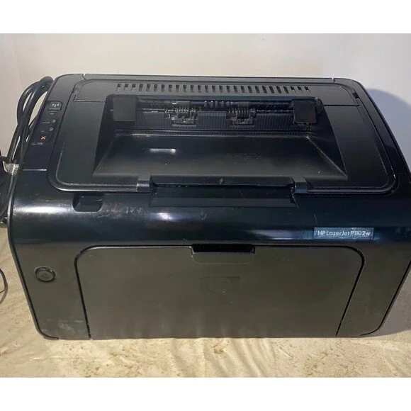 HP LaserJet Pro P1102w Wireless Monochrome Laser Printer Tested w/ Cables