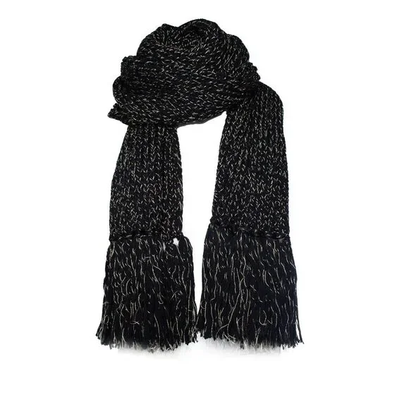 Saint Laurent, chunky knitted oversized scarf
