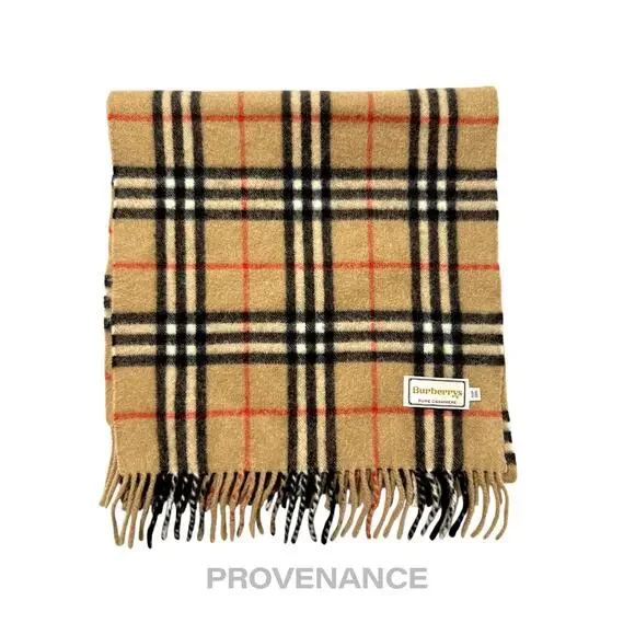🔴 Burberry Scarf - PURE CASHMERE Nova Check