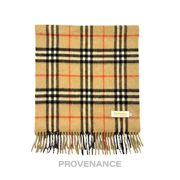 🔴 Burberry Scarf - PURE CASHMERE Nova Check