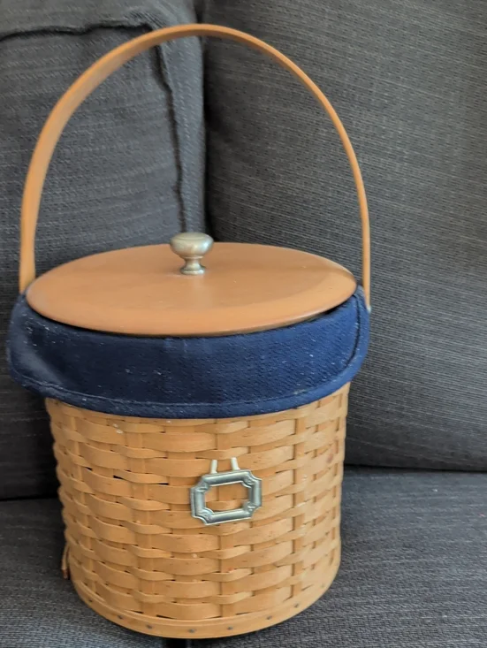 Longaberger Ice Bucket Basket