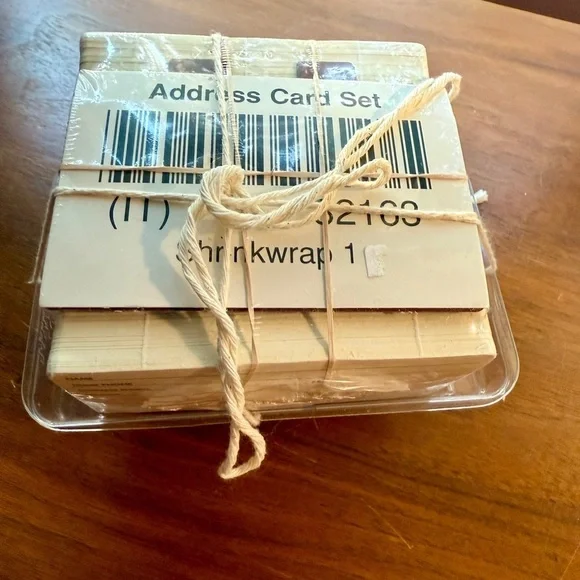 Longaberger Rolodex Cards for Address Basket, Letter Dividers and Card Tray NEW