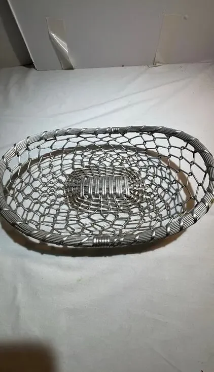 Vintage Kmart Aluminum Wire Basket