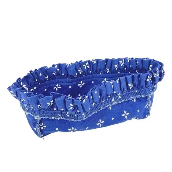 Longaberger Lavender Blue Small Booking Basket Liner | 6x2x2