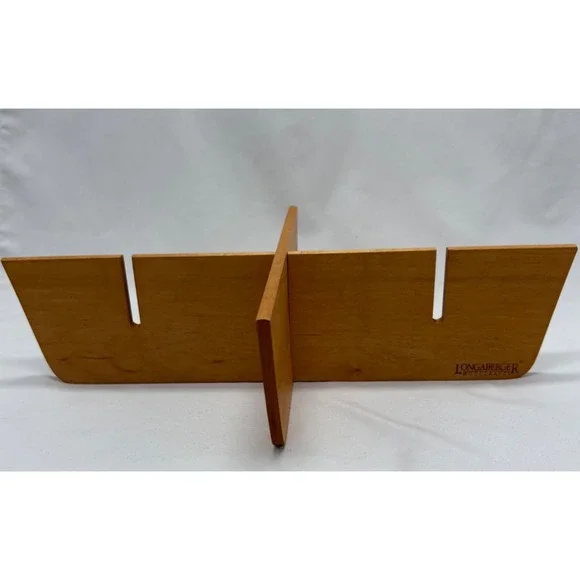 Longaberger Woodcrafts 8 Way Divider Incomplete-Missing Pieces