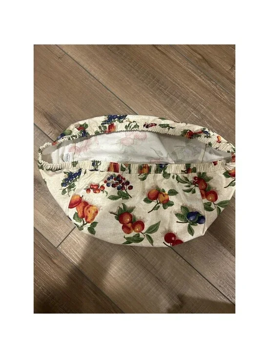 Longaberger Fruit Medley LARGE DESKTOP Basket Liner