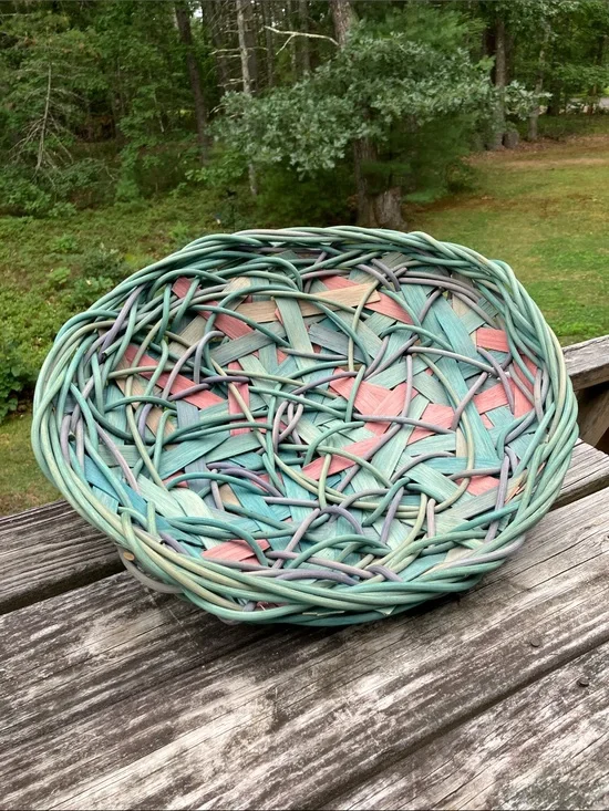 Vintage Cranberry Creek Basket Random Weave by Carla & Greg Filippelli