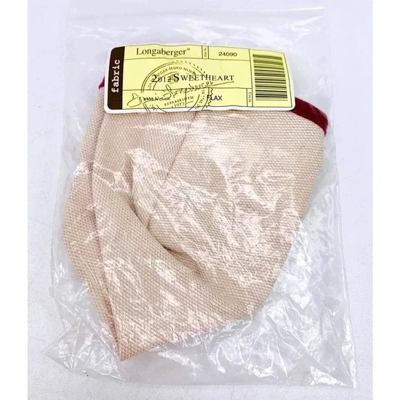 Longaberger 2012 Sweetheart Flax LINER ONLY #24090 New in Bag