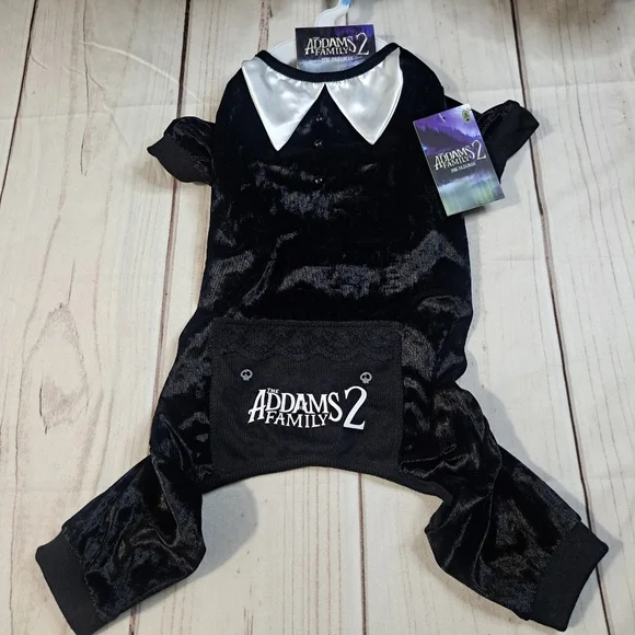 Addams Family 2 Wednesday Pet Costume Size Medium