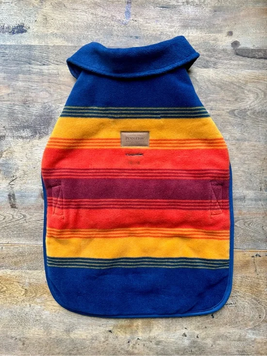 Pendleton National Park Fleece in Yellow, Gold & Red