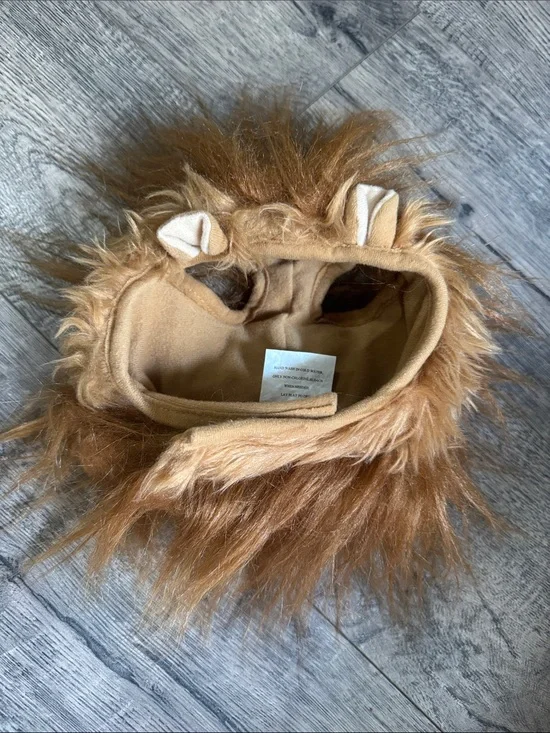 Faux Fur Lion Head