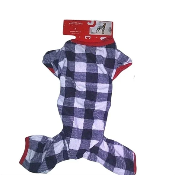 New Dog Pajamas Buffalo Plaid Medium