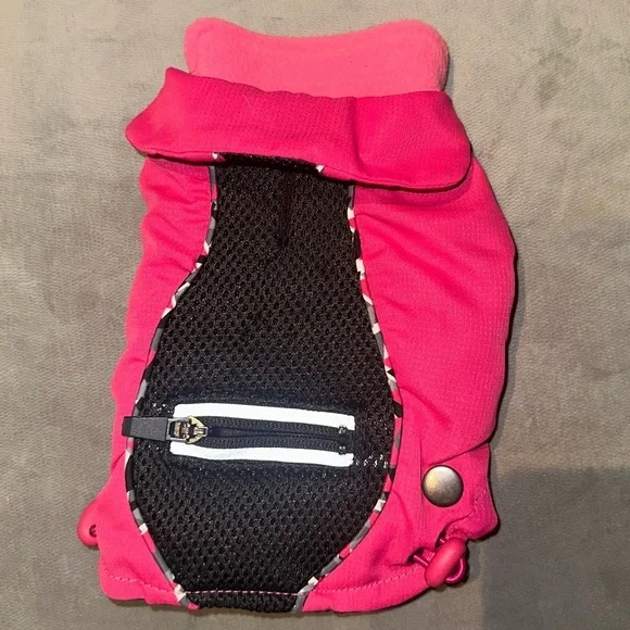 Kensington kennel club pink dual lined dog coat size XS