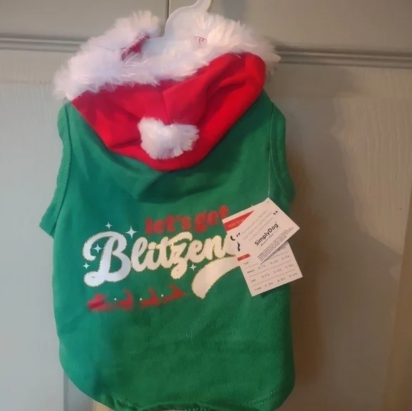 New with tags size small dogs Christmas costume outfit