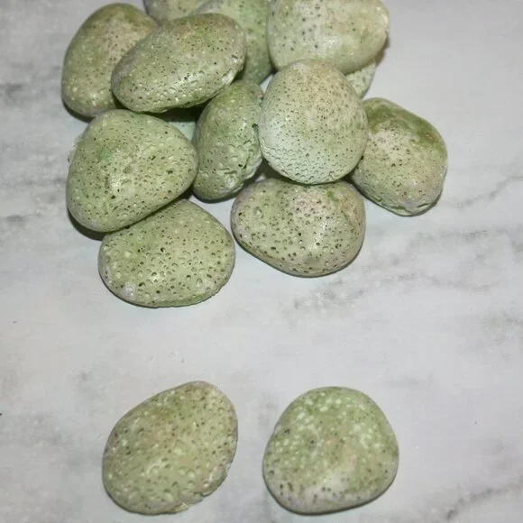 HAND CRAFTED 2 Patchouli Aroma Stones Aromatherapy Essential Oil Diffuser Pair