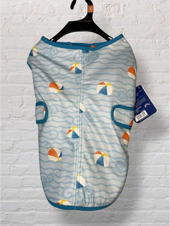 YOULY New The Beach Bum Reversible Cooling Dog Vest L summer coastal hike travel