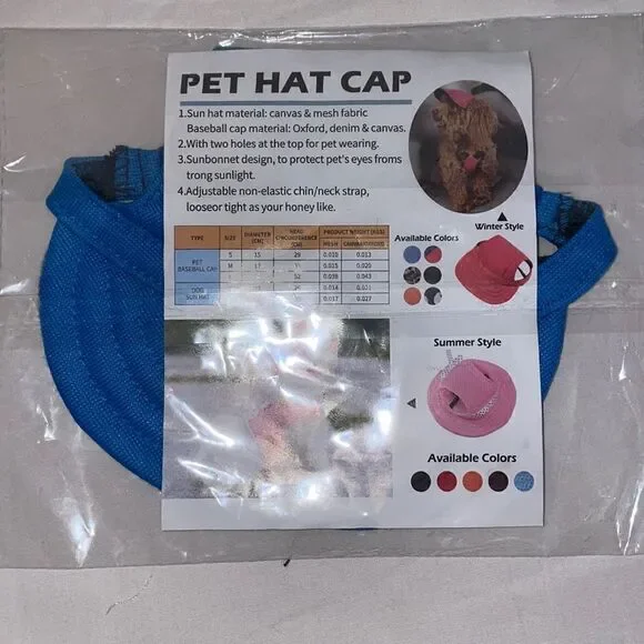 Pet hat cap